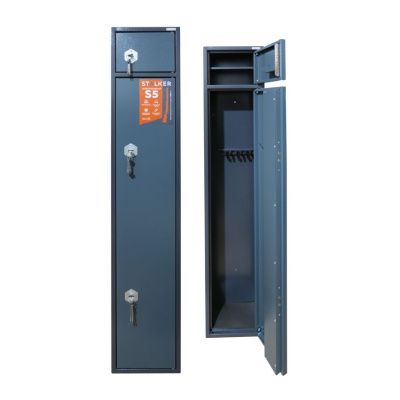 Оружейный сейф Stalker S5 (фото), размеры: 1500x300x200 мм., для хранения 3-4 руж. высотой до 1290 мм.