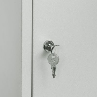 Короб связи и сигнализации КСС (фото), внешние размеры: 1890х300х145 мм., цвет: Светло-серый (RAL 7035).