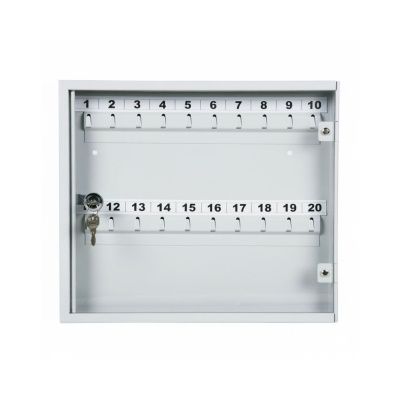 Ключница с прозрачной дверцей КЛС-20 | Без брелоков