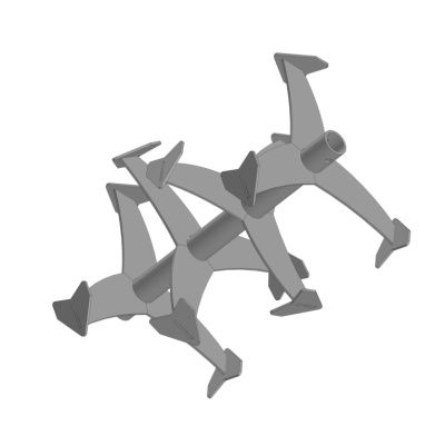 Комплект фрезы-культиватора Гусиные лапки под круглый вал Комплект фрезы-культиватора Гусиные лапки под круглый вал