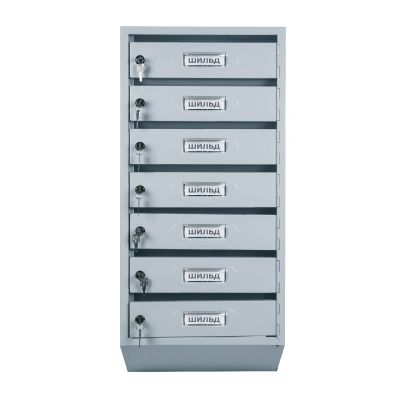 Ящик почтовый СПР-7 | Глубина: 186 мм | Шильд: Есть | Задняя стенка: Есть | Замки: Есть