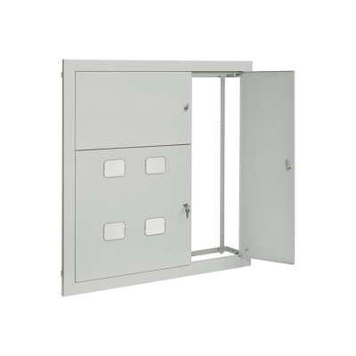 Щит этажный со съемной монтажной рамой (фото), внешние размеры: 950x1000x150 мм., цвет: Светло-серый (RAL 7035). Щит этажный со съемной монтажной рамой (фото), внешние размеры: 950x1000x150 мм., цвет: Светло-серый (RAL 7035).