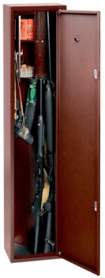Оружейный сейф Stalker S14 (фото), размеры: 1300x300x200 мм., для хранения 3 руж. высотой до 1290 мм.