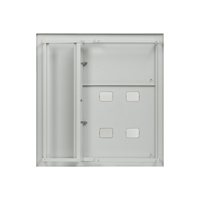 Щит этажный со съемной монтажной рамой (фото), внешние размеры: 950x1000x150 мм., цвет: Светло-серый (RAL 7035). Щит этажный со съемной монтажной рамой (фото), внешние размеры: 950x1000x150 мм., цвет: Светло-серый (RAL 7035).